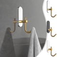 thumbnail image 7 of STPToys Wall Hooks,Coat Hooks Stainless Steel Towel Hooks for Hanging Wall Mounted Coats Robe Hooks for Key,Towel,Bags,Cup,Hat - White, 7 of 7