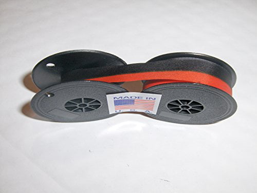 Black and Red Compatible Opus 888 and Others Typewriter Ribbon Brother Opus 885 Twin Spool 