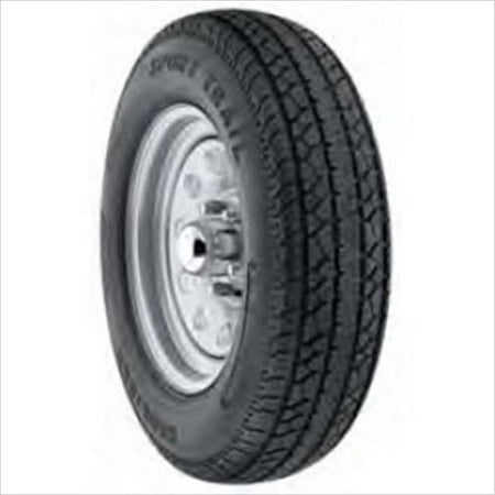 

3S060 13 In. Tires And Wheels With 5 Lugs Tire Galvanized