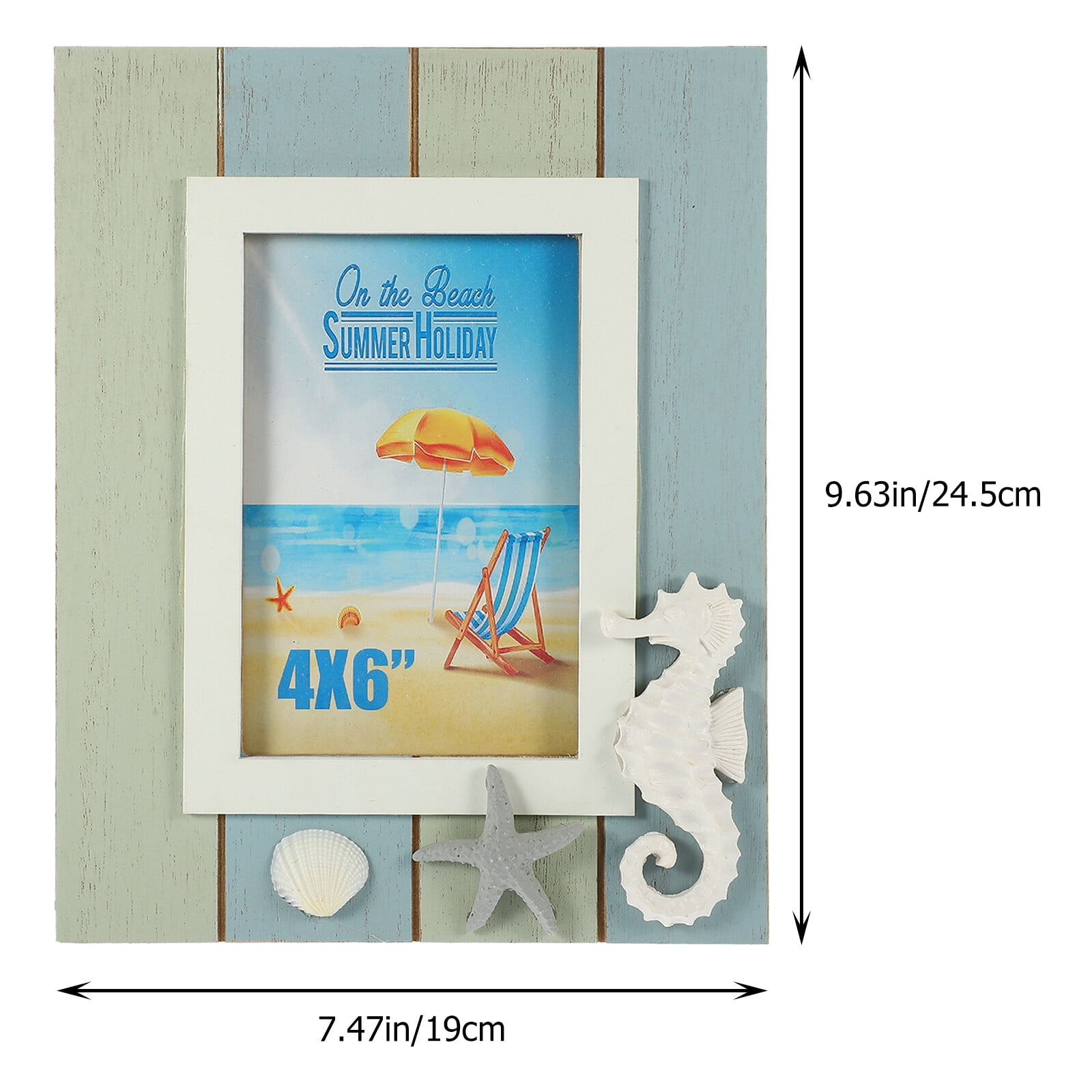 Beach Themed Picture Frame Nautical Photo Frame Tabletop Display