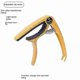 thumbnail image 5 of Guitar Capo, Capo, Capo for acoustic guitar, acoustic guitar capo, Capo for electric guitar, acoustic guitar capo 6 string, Guitar Capo for acoustic, 5 of 5
