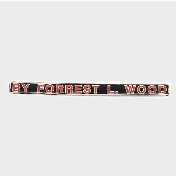 Ranger Boat Raised Decal 7604606 | Forrest L Wood 5 x 1/2 Inch