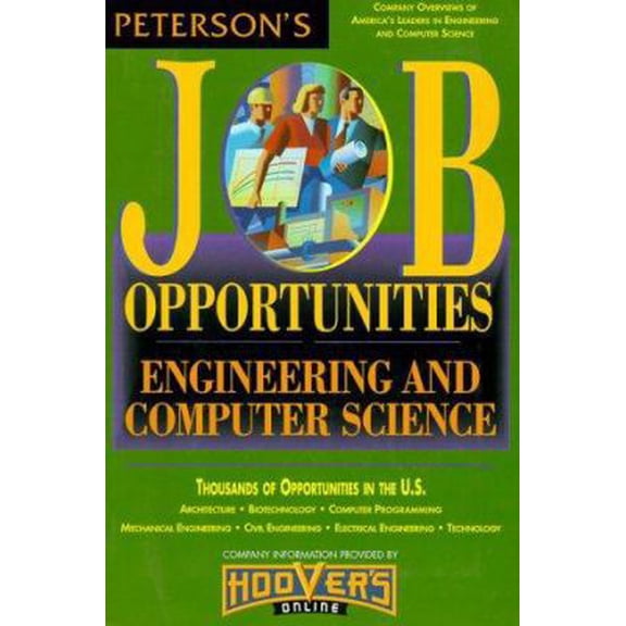 Pre-Owned Peterson's Job Opportunities: Engineering and Computer Science (Paperback) 0768902460 9780768902464
