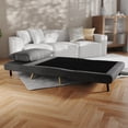 thumbnail image 6 of BizChair Convertible Tri-Fold Sleeper Chair with Pillow, Multifunctional Adjustable Sleeper with Channel Stitching and Hideaway Legs in Dark Gray, 6 of 13