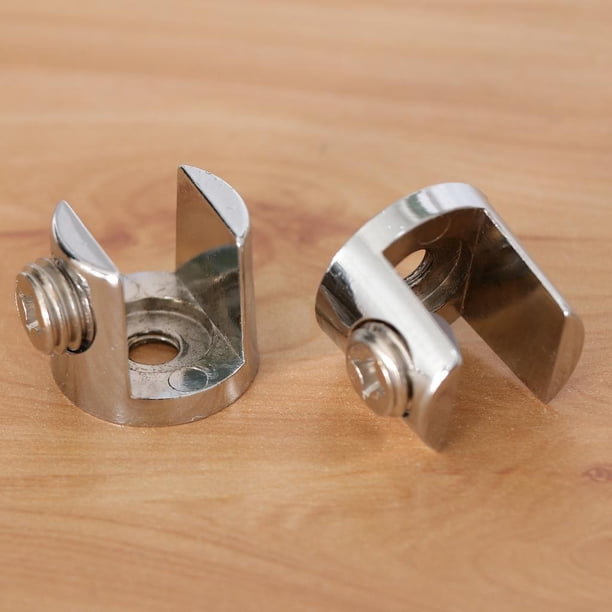 Abrazaderas De De 2 Paquetes, Soporte De De Rango De 6-12 Mm, Parte Posterior Pna, Con Tornillos Y Almohadil Antideslizant do perfecl Abrazadera fija ajustable