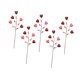 thumbnail image 2 of Corazones artificiales para San Valentín, ramas florales, púas florales artificiales 5 piezas, 2 of 9