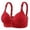 Red, variant on Jelly Bras for Women Plus Size Jelly Wireless Bra Casual Summer Bra for Sister Winter Daily Casual Outfit Bra