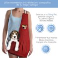 thumbnail image 3 of Mascretta Mochila Transportadora para Perros. Sling Pet para Perros y Gatos para Paseos o Viajes Mascretta  Mochila para Mascotas, 3 of 6