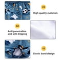 thumbnail image 4 of 2 Pack Reusable Doggie Diapers Dress, Absorbency Leak-Proof Puppy Diapers for Female Dog Period, Incontinence(Blue+Grey) - S, 4 of 6