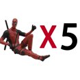 thumbnail image 3 of 1/5/10/20/30Pcs Deadpool 3 Action Figure Dead pool 3 Model Anime X-Men Kids Doll Desk Car Decoration Pvc Collection Figurine Toy, 3 of 5