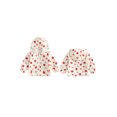 thumbnail image 2 of RUINIXCW Toddler Baby Girl Fall Jacket with Pockets Casual Strawberry Bow Floral Print Zip Up Hooded Long Sleeve Coat, 2 of 8