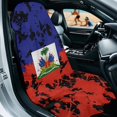 thumbnail image 2 of Bulopur Patriotic Front Car Seat Towel for Men Haitian Flag Foldable Car Seat Sweat Protector with Storage Bag for Vacation Sport Portable Fit SUV Sedan Truck 1pcs, 2 of 7