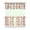 Mushroom, variant on Tropical Sunset Palm Tree Kitchen Curtains 3-Pack - Boho Coastal Tier & Valance Set with Rod Pocket (54x18" + 2x27.5x24") Beachy Semi-Sheer Window Treatments