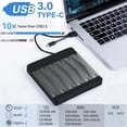 thumbnail image 4 of Unidad externa de CD DVD Svemei USB 3.0 DVD Burner para computadora portátil, 4 of 6