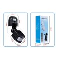 thumbnail image 2 of Infrared Human Body Sensor Intelligent Switch Adjustable Angle Ceiling Type Induction Module Wall Mount 220V Black, 2 of 7