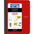 thumbnail image 5 of Five Star Composition Book Plus Study App, College Ruled, 80 Sheets, 7.5" x 9.75", Fire Red, 5 of 9