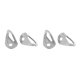 thumbnail image 4 of Eigraketly Colgador de pernos de acero inoxidable de 10mm, pernos largos para montañismo, gancho de montaje en placa, empuñaduras de pared, accesorio de No.03 2piezas Eigraketly CBP210561, 4 of 6