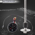 thumbnail image 6 of Unique Bargains 1set Fuel Sending Unit and Gauge Kit 380mm Length Boat Fuel Sending Unit Marine Fuel Sender Unit Black Silver Tone Metal 240-33 Ohm, 6 of 6