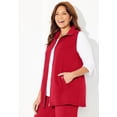 thumbnail image 2 of Catherines Women's Plus Size Suprema Studio Zip Front Vest, 2 of 6