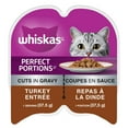 thumbnail image 1 of Whiskas Perfect Portions Turkey Entrée Cuts in Gravy Wet Cat Food, 1 of 9