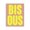 Bisous Kiss Typography, variant on Stupell Industries Contemporary Love Ya Weirdo Phrase Canvas Art, 16 x 20, by House of Lulu