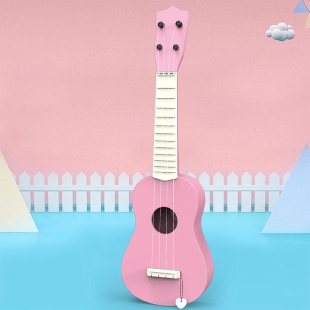 QLECXZI Guitarra Ligera y Musical para niños. Ukelele portátil con 4 Cuerdas de Nailon y Cebra. Juguete Robusto para niños. Aprendizaje temprano QLECXZI Guitarra Ligera y Musical para niños. Ukelele portátil con 4 Cuerdas de Nailon y Cebra. Juguete Robusto para niños. Aprendizaje temprano