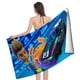thumbnail image 4 of Hot Wheels Toalla de playa de secado rápido con diseño temático, regalo para mujeres y niñas, ideal para cumpleaños, fans, amantes de la música, uso en la playa o al aire libre,78*160cm, 4 of 6