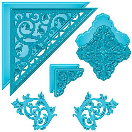 Spellbinders Shapeabilities Dies-Gold Elements