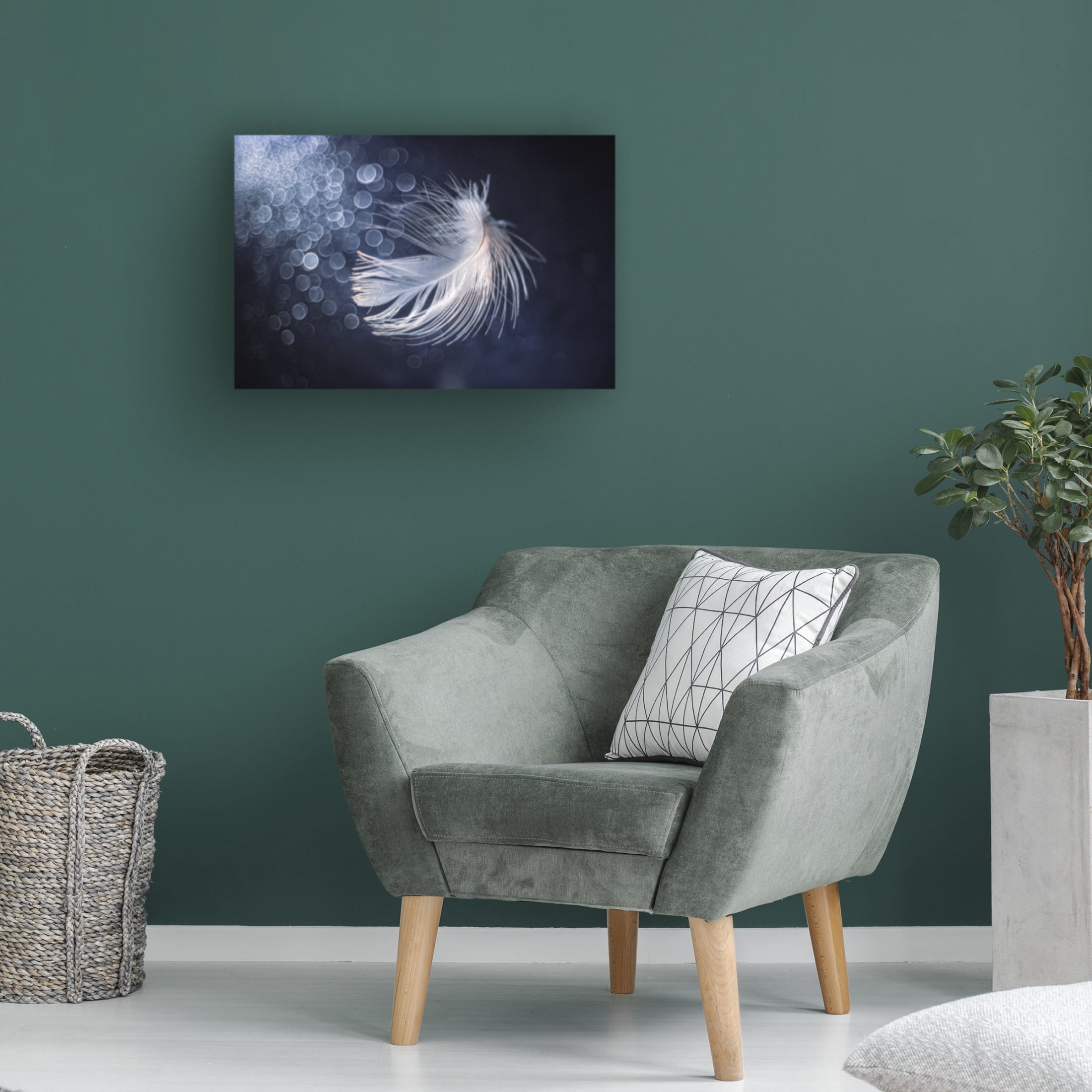 Canvas Wall Art - Igor Kopcev 'Placidity' Wall Art for Living Room, Bedroom, or Office Décor by Trademark Fine Art - 32 x 22 Inches
