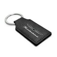 thumbnail image 2 of Ford Thunderbird Rectangular Black Leatherette Key Chain, 2 of 4