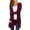 Red, variant on FOLUNSI Women's Hooded Long Sleeve Open Front Cardigan Long Sweaters with Pockets S-XL