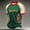 Green, variant on 2026 New Mexico Soccer Jersey, Printed Mexico National Team Design, Mexican Jersey Soccer T-Shirt, Mens Crew Neck Short Sleeve Match Day Athletic Casual Football Shirt for Adult