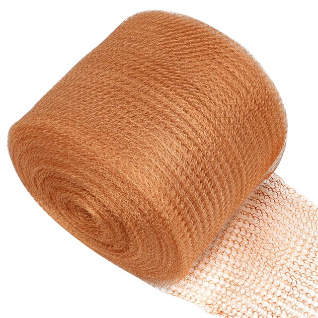 Rollo de Malla de Cobre MUZIK 5x150 pies Resistente a Roedores y Serpientes