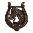 thumbnail image 2 of Rabbit Cast Iron Door Knocker, 2 of 5