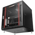 thumbnail image 4 of Sysracks 12U Wall Mount Network IT Server Cabinet Enclosure Data Cabinet Rack HQ FULLY Equipped Shelf - Cooling Fan - 8-way PDU - Shelf, 4 of 4