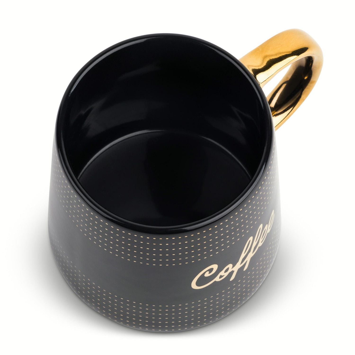 Thyme & Table Grès Tasse à café 20 fl oz, Noir tasses à café