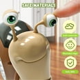 thumbnail image 6 of SQDWYGUO Baby Toddler Infant Luminous Snail Toy, Electric Tummy Time Toys Crawling Snail Musical Toys with Light-up Music, Light-Up Walking Dancing Moving Interactive Sensory Toy,Green brown, 6 of 7