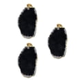 thumbnail image 3 of Gymnture winter 3 Irregular Agate Stone Slice Pendant DIY Necklace Sweater Zipper, 3 of 10