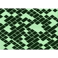 thumbnail image 1 of Ahgly Company Machine Washable Indoor Rectangle Transitional Night Black Area Rugs, 2' x 4', 1 of 7