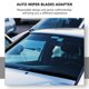 thumbnail image 5 of 1 juego de adaptador de escobillas limpiaparabrisas para coche, kit de montaje con tornillos, accesorios para coche, 5 of 8