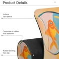 thumbnail image 4 of Yayeee Faucet Mat for Kitchen Sink 30" Diatomite Long Splash Guard Pad, Goldfish, 2 Pack, 4 of 7