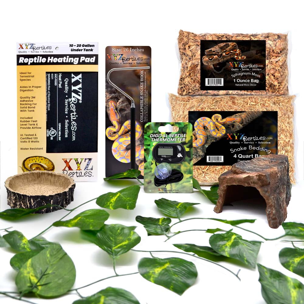 Zoo Med Laboratories 690173 12 x 12 x 18 in. Naturalistic Terrarium Crested Gecko Kit Walmart