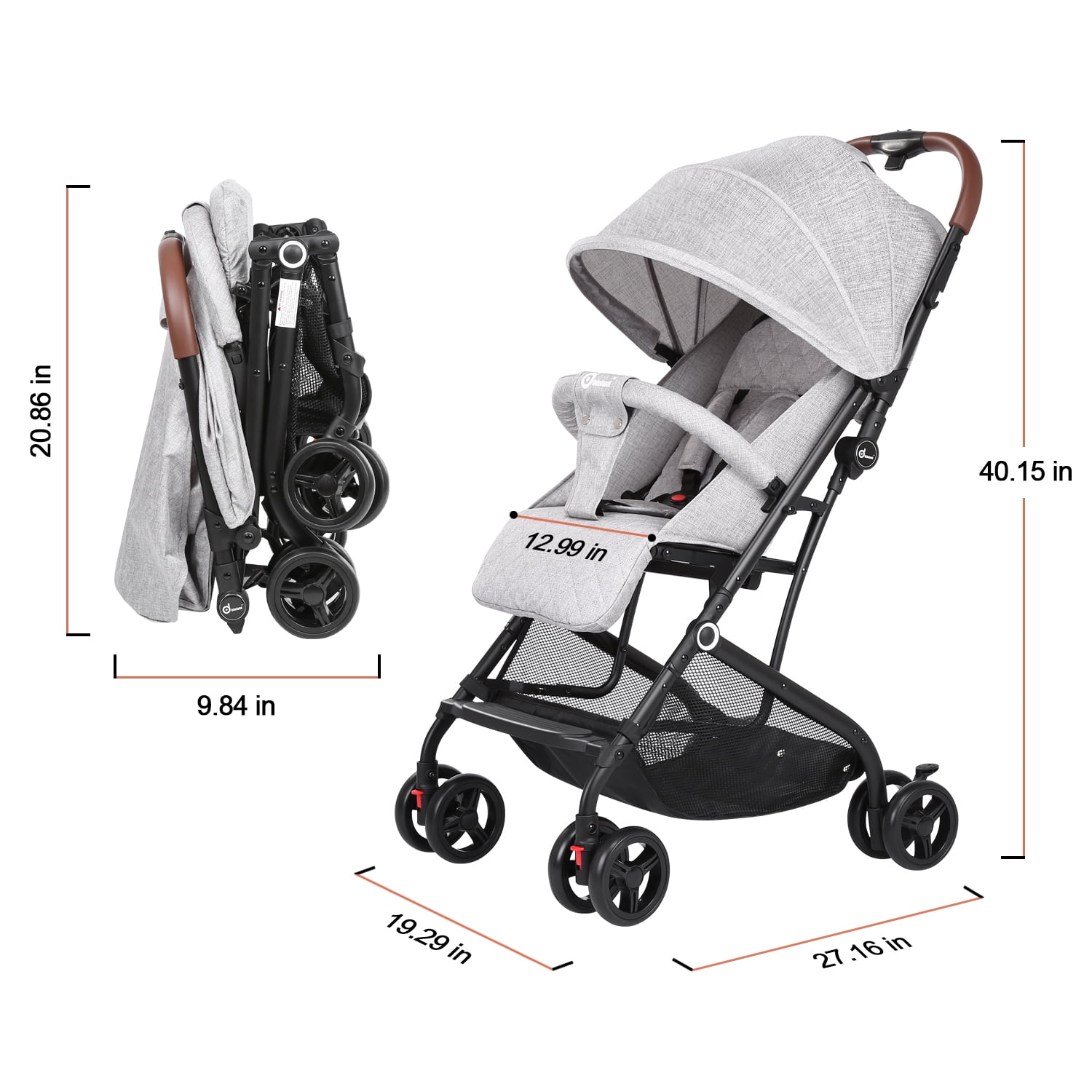 umbrella stroller with cup holder