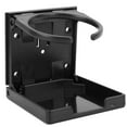 thumbnail image 2 of Qiilu Support de Tasse de Boisson en Plastique Noir pour Table de Voiture, Porte-Gobelet de Table, 2 of 5