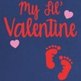 thumbnail image 2 of CafePress - My Lil' Valentine Maternity Dark T Shirt - Maternity Dark T-Shirt, 2 of 3