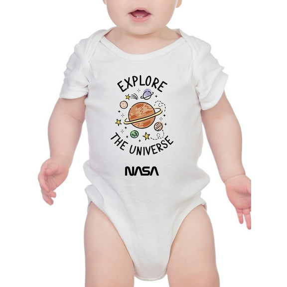 NASA Explore The Universe Bodysuit Infant -NASA Designs, 18 Months
