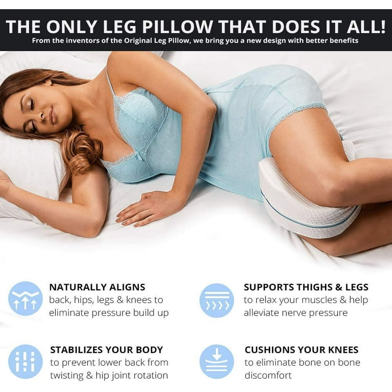 Contour legacy knee pillow for sleeping