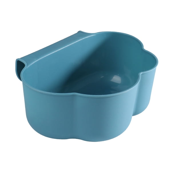 Organizador de cestas de almacenamiento para colgar, estante para basura, herramienta de cocina para el hogar (azul) Likrtyny Para estrenar
