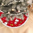 thumbnail image 5 of GZHJMY Christmas Tree Skirt Xmas Tree Skirts 48" Christmas Santa and Bear Christmas Tree Mat for Christmas Holiday Party Ornaments, 5 of 6