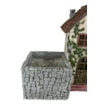 thumbnail image 4 of Fairy Garden LED Light Mediterranean Floral Planter Mini House With Grey Stones, 4 of 11